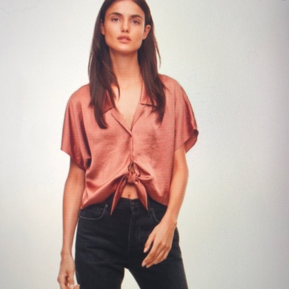 Wilfred Free Huang Tie Blouse
